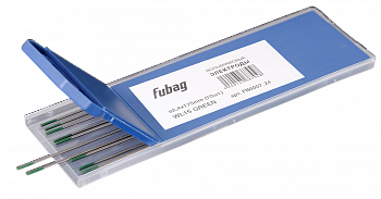 Выгодные условия покупки на фубаг вольфрамовые электроды d2.4x175мм (green) wp (10 шт.) fubag