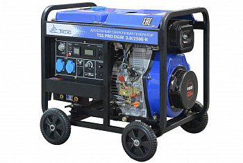 Выгодные условия покупки на дизельный сварочный генератор tss pro dgw 3.0/250e-r